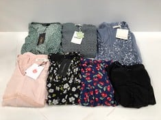 7 X DRESSES VARIOUS BRANDS AND SIZES INCLUDING NAF NAF SIZE 42 - LOCATION 35C.