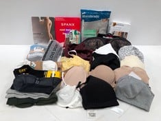 VARIETY OF MEN'S AND WOMEN'S UNDERWEAR VARIOUS BRANDS AND SIZES INCLUDING DNKY BRA SIZE 32B - LOCATION 43C.