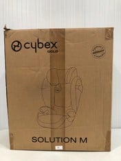 INFANT CAR SEAT CYBEX GOLD MODEL SOLUTION M BLACK (P.V.P 152€) - LOCATION 49A.