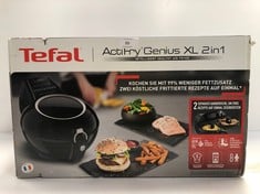 TEFAL AIR FRYER MODEL GENIUS XL 2 IN 1 BLACK COLOUR 700W (P.V.P 390€) - LOCATION 49A.