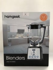 HOMGEEK ELECTRIC BLENDER MODEL BLENDERS NY-8188MJB - LOCATION 46A.