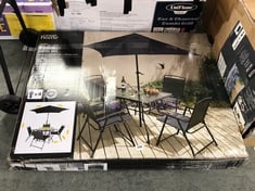 MIAMI 6 PIECE PATIO SET - COMPLETE RRP £179