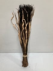 12 X STONE THE CROWS CHOCO BROWN'S / NATURAL TWIGS BUNCH - HGT 100CM - TOTAL RRP £72