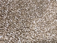 APPROX 3.2 X 4M ROLLED CARPET IN CHICKPEA (COLLECTION ONLY)