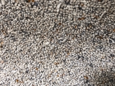 APPROX 5.8 X 4M ROLLED CARPET IN WATER PEBBLE (COLLECTION ONLY)