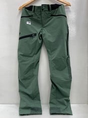 PEAK PERFORMANCE PLAYER PANTS GREEN SIZE SM RRP- £120