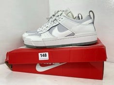 NIKE DUNK LOW DISRUPT TRAINERS WHITE SIZE 8.5 RRP- £108