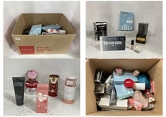 BOX OF ASSORTED ASSORTED BEAUTY PRODUCTS/ITEMS TO INCLUDE LYNX BLACK THE SIDEKICK DUO GIFT SET