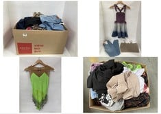 APPROX 20 ASSORTED ADULT CLOTHING TO INCLUDE ONLY DENIM JEANS LIGHT BLUE SIZE S/30"