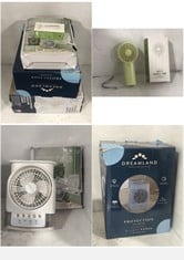 5 X ASSORTED ITEMS TO INCLUDE DREAMLAND PROTECTION FAN HEATER 2100W