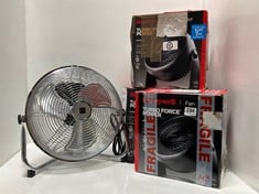 3 X HONEYWELL TURBO FORCE POWER AIR CIRCULATORS TO INCLUDE NYXI FAN