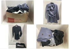 APPROX 20 X ASSORTED ADULT CLOTHING TO INCLUDE ONLY VALERIE TRENCHCOAT VINTAGE INDIGO SIZE M