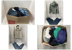 APPROX 20 X ASSORTED ADULT CLOTHING TO INCLUDE NEW LOOK JENNA SKINNY DENIM JEANS STONEWASH BLUE SIZE 14