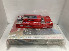 3 X ASSORTED ITEMS TO INCLUDE SCALEXTRIC TEAM GB VELODROME CYCLING SET