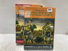 ROSENBERGS AGRICOLA REVISED EDITION GAME TO INCLUDE ROSENBERGS ARGICOLA EXPANSION FOR 5 AND 6 PLAYERS GAME