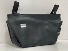 CALVIN KLEIN FLAP OVER SHOULDER BAG BLACK