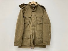 BARBOUR HEMBLE GREATCOAT MULTIPOCKET INSULATED JACKET OLIVE GREEN SIZE LG RRP- £90.99