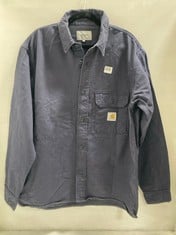 CARHARTT CRAFT OVERSHIRT NAVY BLUE SIZE LG