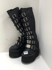 DEMONIA CULT SWING 815C BOOTS BLACK SIZE 6 RRP- £165.95