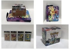 QTY OF ASSORTED POKEMON TRADING GAME CARDS TO INCLUDE POKEMON CARD HOLDER FOLDER