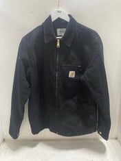 CARHARTT OG DETROIT JACKET BLACK SIZE M RRP- £230