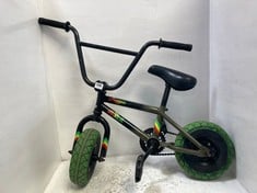 ROCKER ROCK REGGAE MINI BMX BIKE BLACK/GREEN