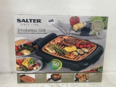 SALTER SMOKELESS GRILL 1200W PRODUCT CODE-EK4218CP