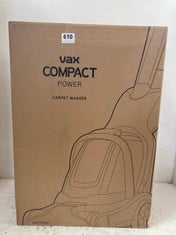 VAX COMPACT POWER CARPET WASHER RRP- £100