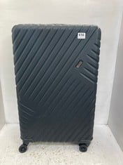 ROCK TRAVEL CASE BLACK HARDSHELL MEDIUM/LARGE SPINNER