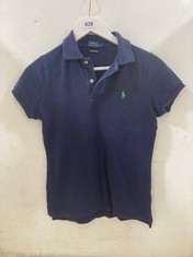 POLO RALPH LAUREN THE SKINNY POLO IN NAVY SIZE SMALL