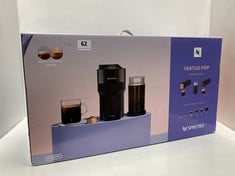 NESPRESSO VERTUO POP BARISTA BUNDLE COFFEE MACHINE WITH COFFEE CAPSULES - BBE.: 31/03/2025