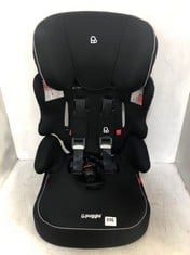 PUGGLE LINTON GROUP 123 CAR SEAT IN BLACK