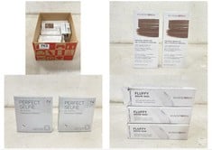 BOX OF WUNDER BROW PRODUCTS TO INCLUDE WUNDERBROW FLUFFY BROW WAX IN COLOUR CLEAR