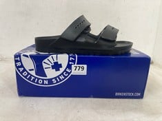 BIRKENSTOCK ARIZONA EVA SANDALS IN BLACK - SIZE UK 5