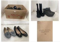 10 X ASSORTED SHOES TO INCLUDE ZARA BASIC COLLECTION SHOES - SIZE 40