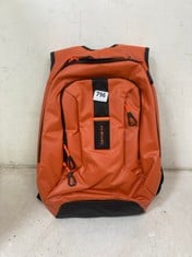 SAMSONITE LAPTOP BACKPACK IN FLAME ORANGE