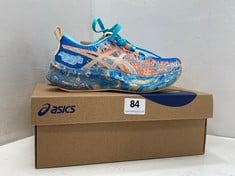 ASICS NOOSA TRI 16 TRAINERS IN NATURE BLUE / FADED ORANGE SIZE 3.5 - RRP £126