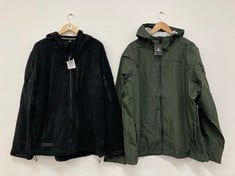 2 X OUTERWEAR TO INCLUDE BARE SKIN COAT IBN GFREEN SIZE XL