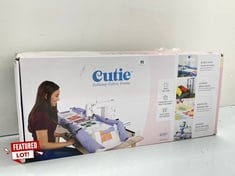 GRACIE CUTIE TABLETOP FABRIC FRAME - RRP £799