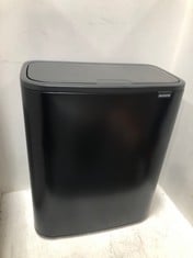 BRABANTIA TOUCH BIN HI WITH 2 INNER BUCKETS 2 X 30L