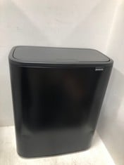 BRABANTIA TOUCH BIN HI WITH 2 INNER BUCKETS 2 X 30L