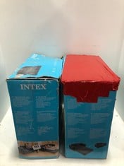 2 X INTEX AIR FURNITURE INFLATABLE PULL-OUT SOFA BED