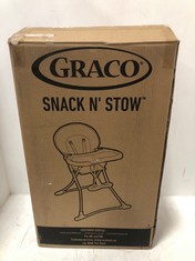 GRACO STACK N STOW HIGH CHAIR