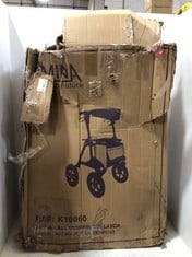 KMINA ALL TERRAIN ROLLATOR WALKER WITH SEAT K10060-RRP £249