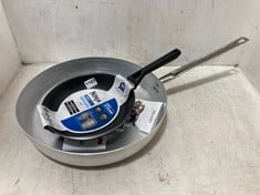 PENTOLE AGNELLI ALUMINIUM 38CM FRYING PAN PCMX01138 TO INCLUDE NINJA ZEROSTICK CLASSIC 24CM FRYING PAN