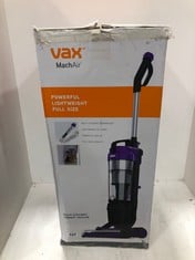 VAX MACH AIR UPRIGHT VACUUM CLEANER - MODEL NO. UCA1GEV1