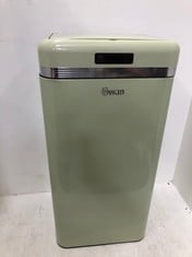 SWAN RETRO GREEN 45L SQUARE SENSOR BIN