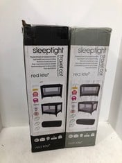 2 X RED KITE SLEEPTIGHT TRAVEL COT