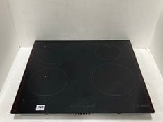 BOSCH SERIES 4 59 CM ELECTRIC INDUCTION HOB IN BLACK - MODEL NO. PUE611BB5E - RRP £589