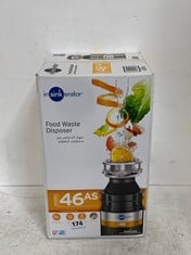 INSINKERATOR MODEL 46AS FOOD WASTE DISPOSAL UNIT BLACK - RRP £162